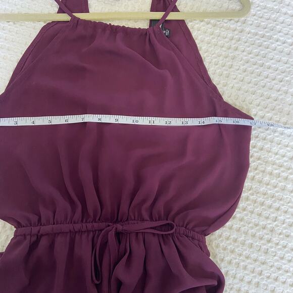 Lulus Purple Long Slit Dress Small - Picture 7 of 8